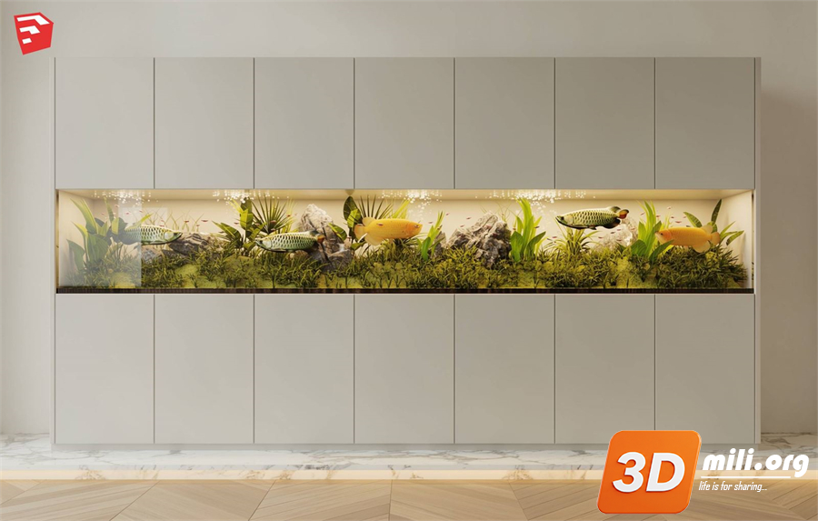 Aquarium Skp Files 